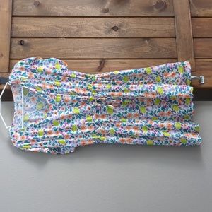 Staccato Floral Dress Medium